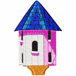 Bird Houses Embroidery Design 4 Bird Houses Embroidery Design 4